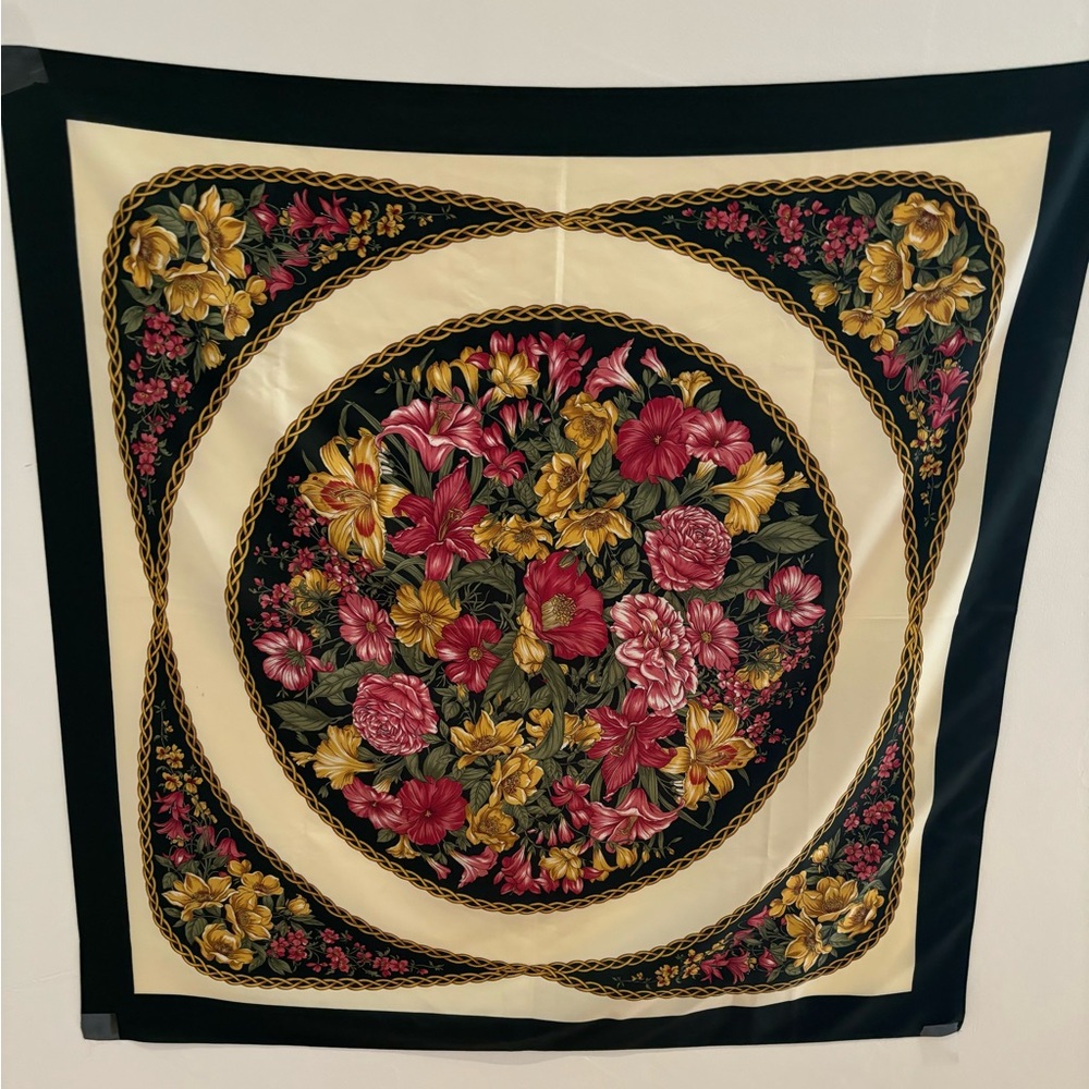 Floral scarf